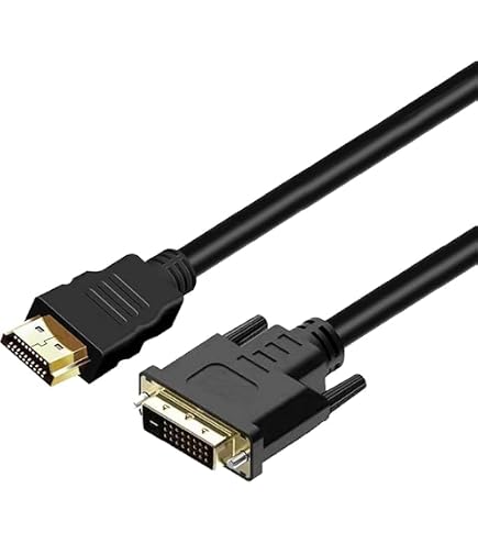 Amazon.co.jp: Twozoh 4K HDMI DVI 変換ケーブル 8M 双方向対応 DVI